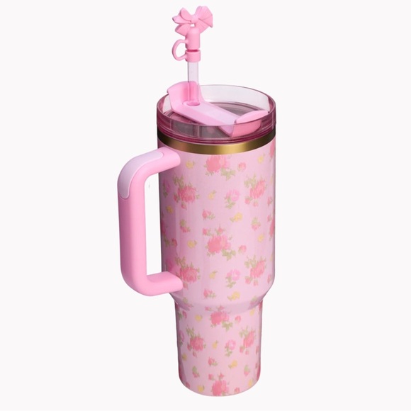 Stanley X LoveShackFancy Ibiza Sunset 40 Ounce Tumbler NEW - Picture 3 of 7